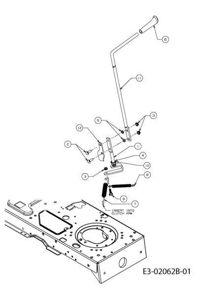 Levers KROSSER PLUS 105/17,5 H Garden tractor
