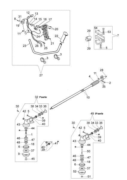 Transmission SPARTA 44 FE Brushcutter