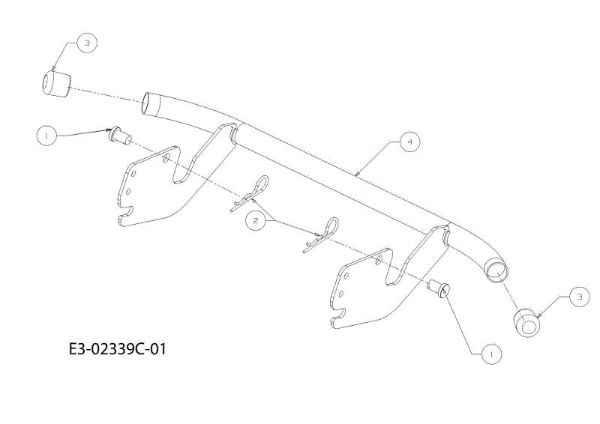 Parachoques KROSSER 105/22 H Cat. 2010 Tractor