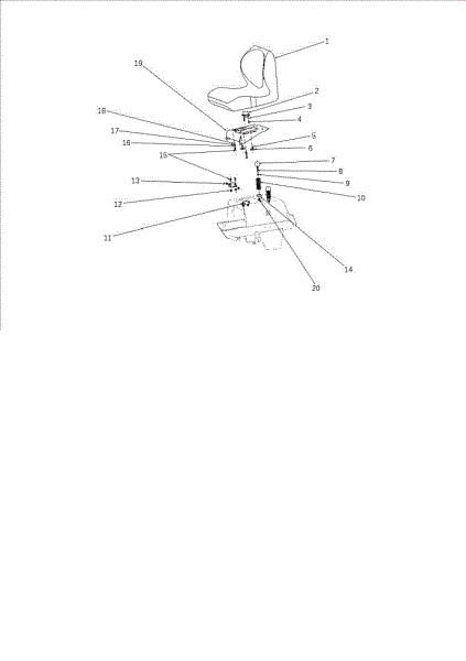 Carcasa (2/3) OM 106J/15,5H Cat.2010 Tractor