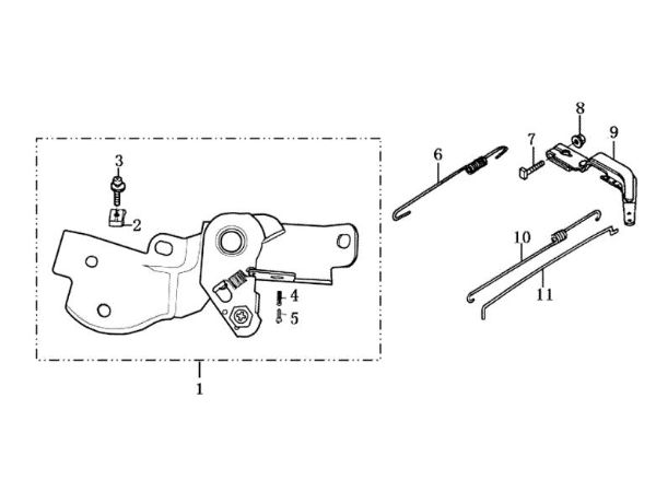 Palnca compl. MH 150RK (K700 H - SN T210) Motoazada