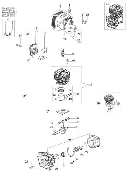 Motor BC 280 H Cortasetos
