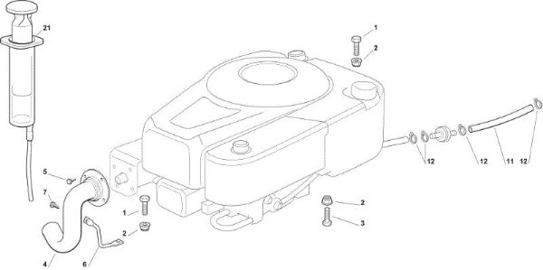 Motor OM 63C/6,5V Cat.2011 Tractor