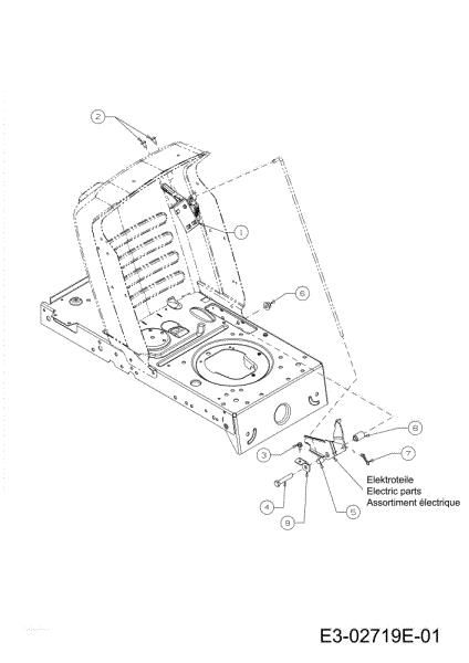 Pedal TORNADO 97/13 T Cat.2011 Tractor