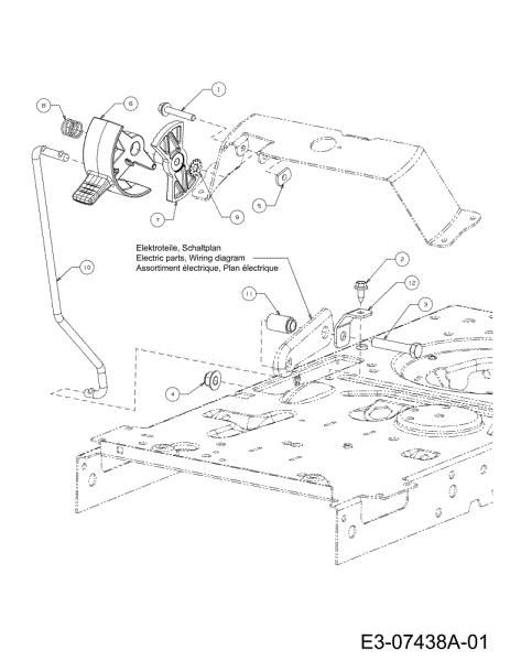 Pedal TORNADO 95/11,5 T Cat.2012 Tractor