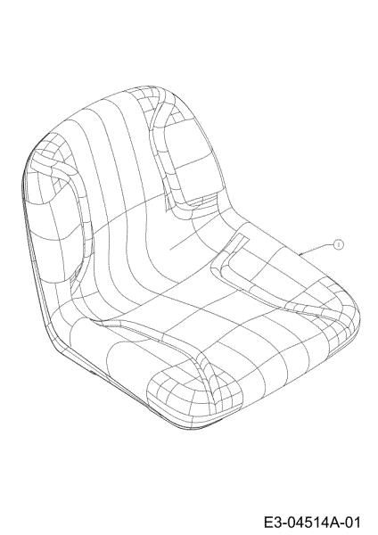 Asiento KROSSER 92/16 H Cat. 2012 Tractor