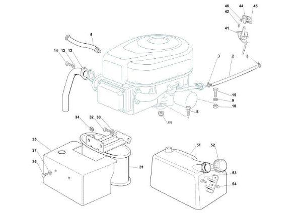 Motor OM 102C/18,5H Cat.2013 Tractor