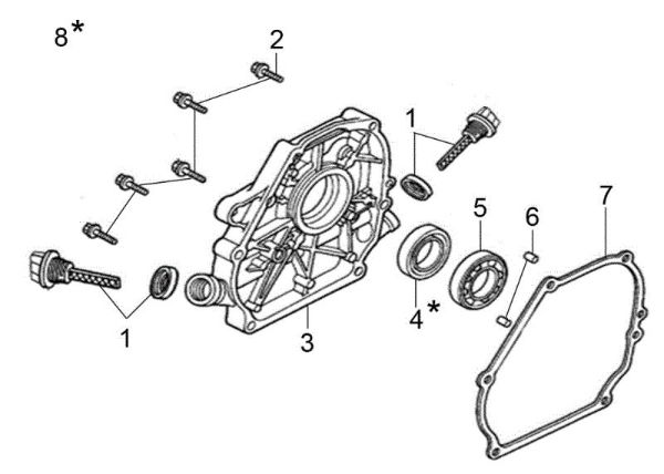 Tapa basamento ARTIK 52 Turbo nieve