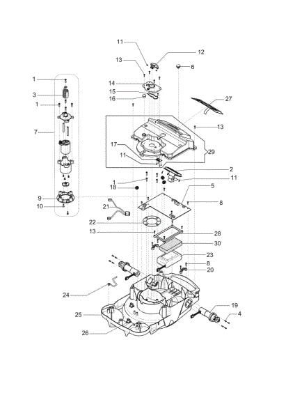 Grupo motor ORION 700 Robot