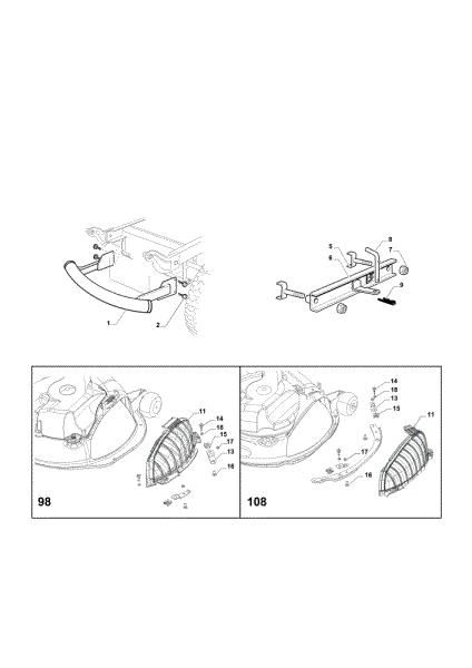 Accesorios a demanda OM 98L/14,5 K H Cat. 2015 Tractor