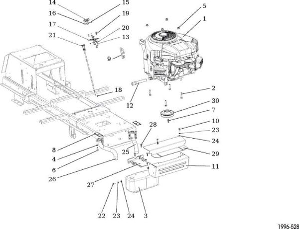 Motor OM 92/16H Cat. 2015 Tractor