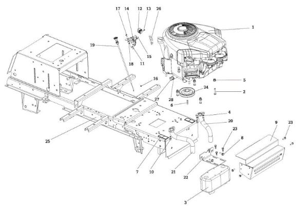 Motor OM 106/18 H Cat. 2015 Tractor