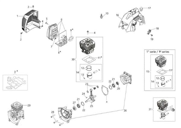 Motor PPX 271 Podadora