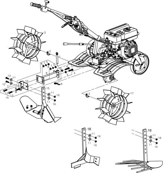 Optional MH 197 RKS (K800 HC) Motoazada