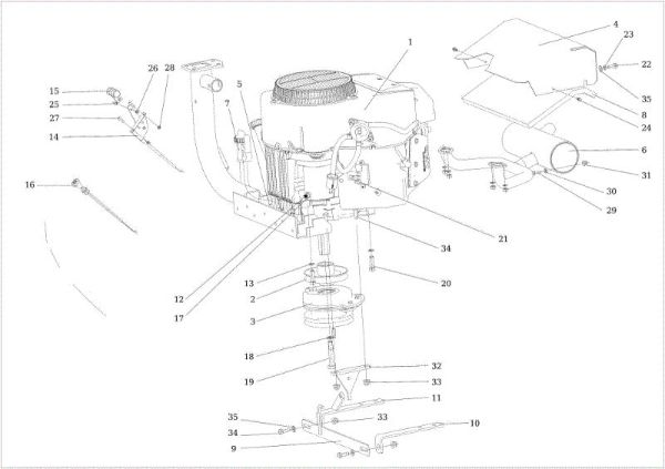Motor CHEYENNE (KAWASAKI) Cat. 2017 Tractor