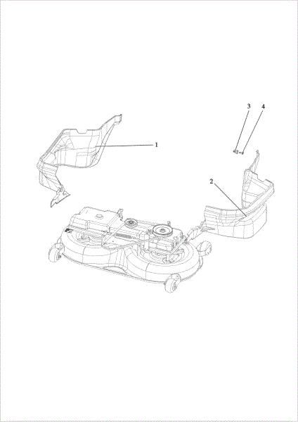 Plataforma de corte (2/2) OM 124/24 KH (K2400AVD V-Twin) Cat. 2017 Tractor