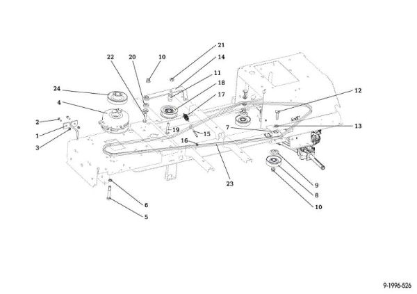 Embrague OM 107 L/16 KH (K1600AVD) Cat. 2018 Tractor