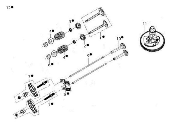 Valvulas OM 106/16 KH (K1600AVD) Cat. 2018 Tractor