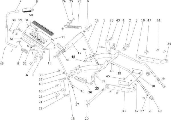 Regulacion plato de corte OM 124/22 HP Cat. 2019 Tractor