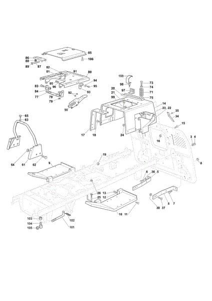 Bastidor OM 123/22 V Cat. 2019 Tractor