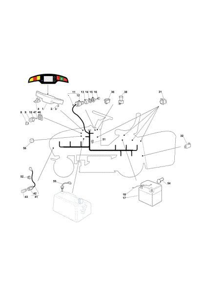 Piezas eléctricas OM 123/22 V Cat. 2019 Tractor