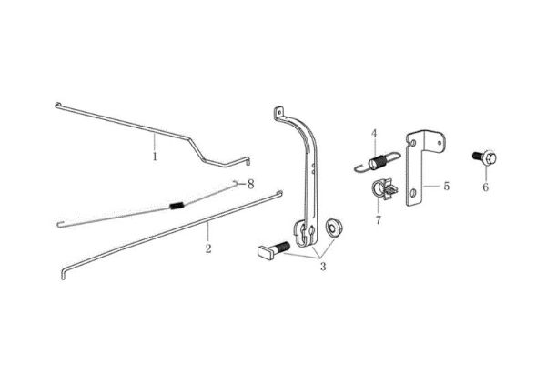 Palnca compl. G 44 TK COMFORT PLUS (K605) EURO 5 Cortacesped