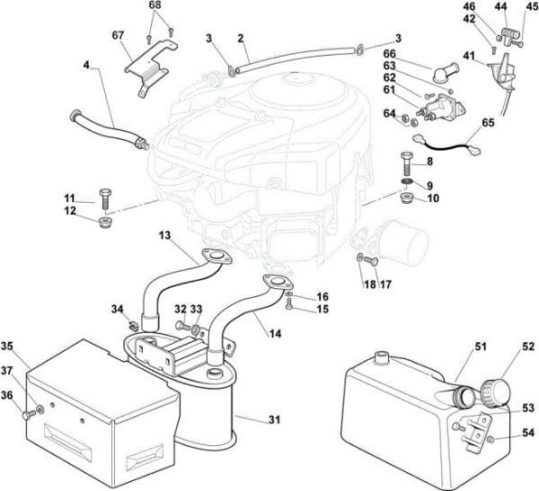 Motor OM 123/22 V Cat. 2022 Tractor