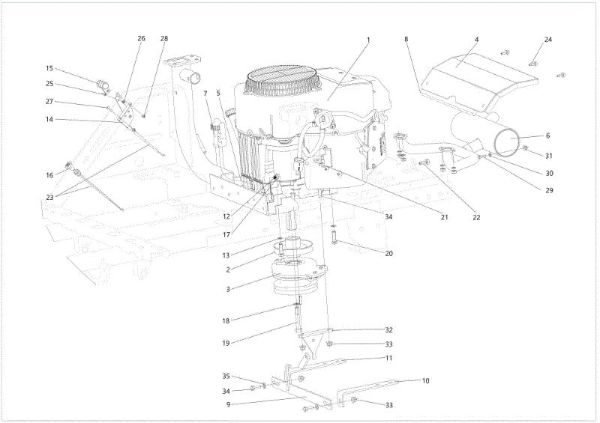 Motor CHEYENNE 26 (KAWASAKI) Cat. 2022 Tractor