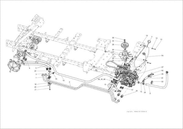 Instalacion hidraulica CHEYENNE 26 (KAWASAKI) Cat. 2022 Tractor
