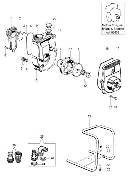 Despiece FS 45 TL (B&S) Motobomba