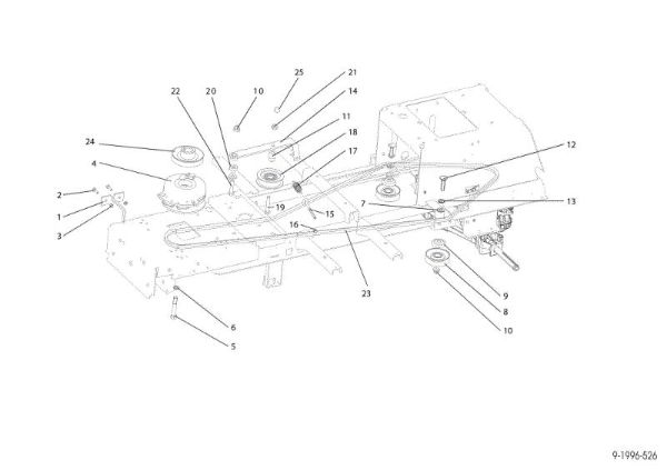 Polea embrague OM 92/16KH (K1600AVD) Cat. 2023 Tractor