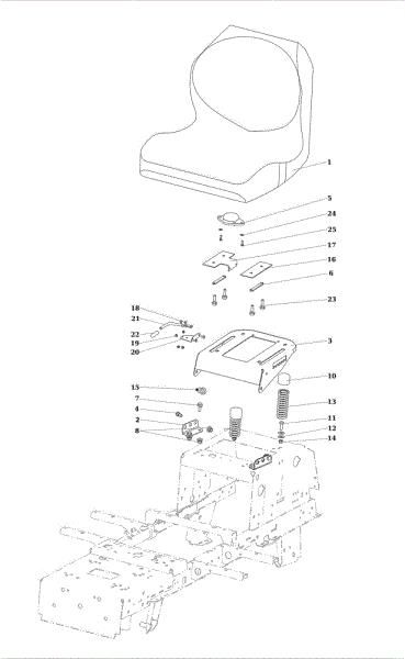 Carcasa (1/2) OM 106/16 KH (K1600AVD) Cat. 2023 Tractor