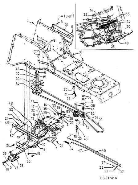 Transmisión POLO 107 H Tractor