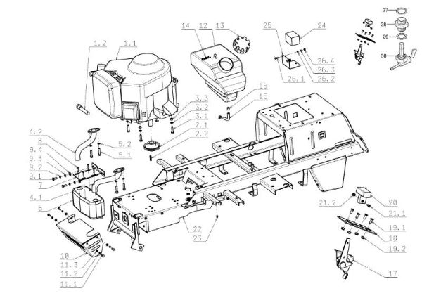 Motor OM 104JH/16H Cat.2006-2007 Tractor