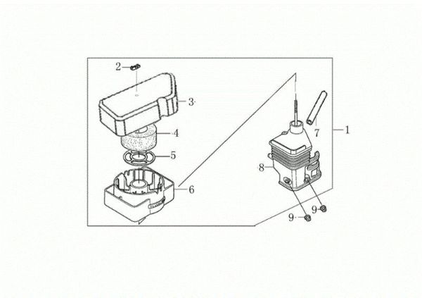 Filtro aire 095 S (K800 HT - EURO5)